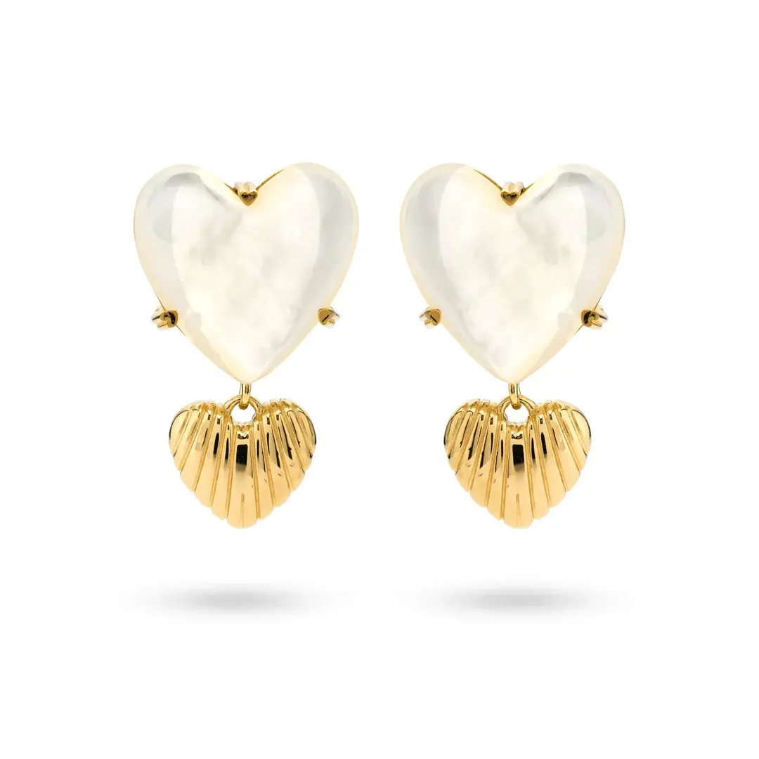 24Kae ženske srebrne naušnice 42490Y