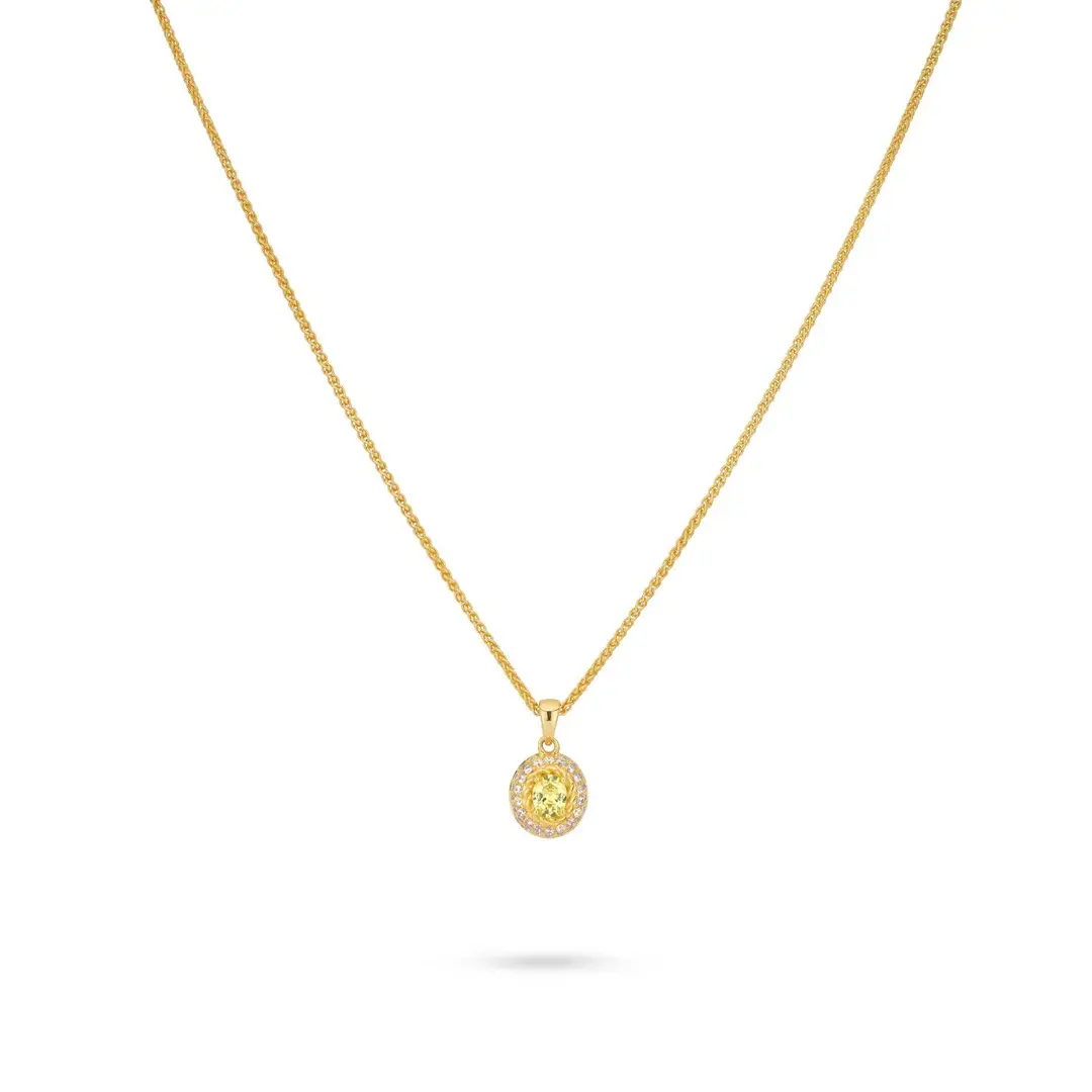 24Kae ženska srebrna ogrlica 32486Y