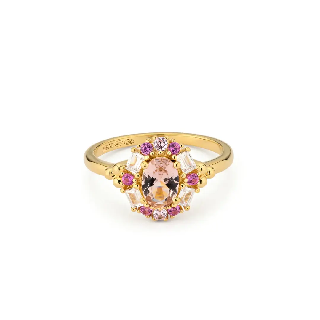 24Kae ženski srebrni prsten 124113Y/56