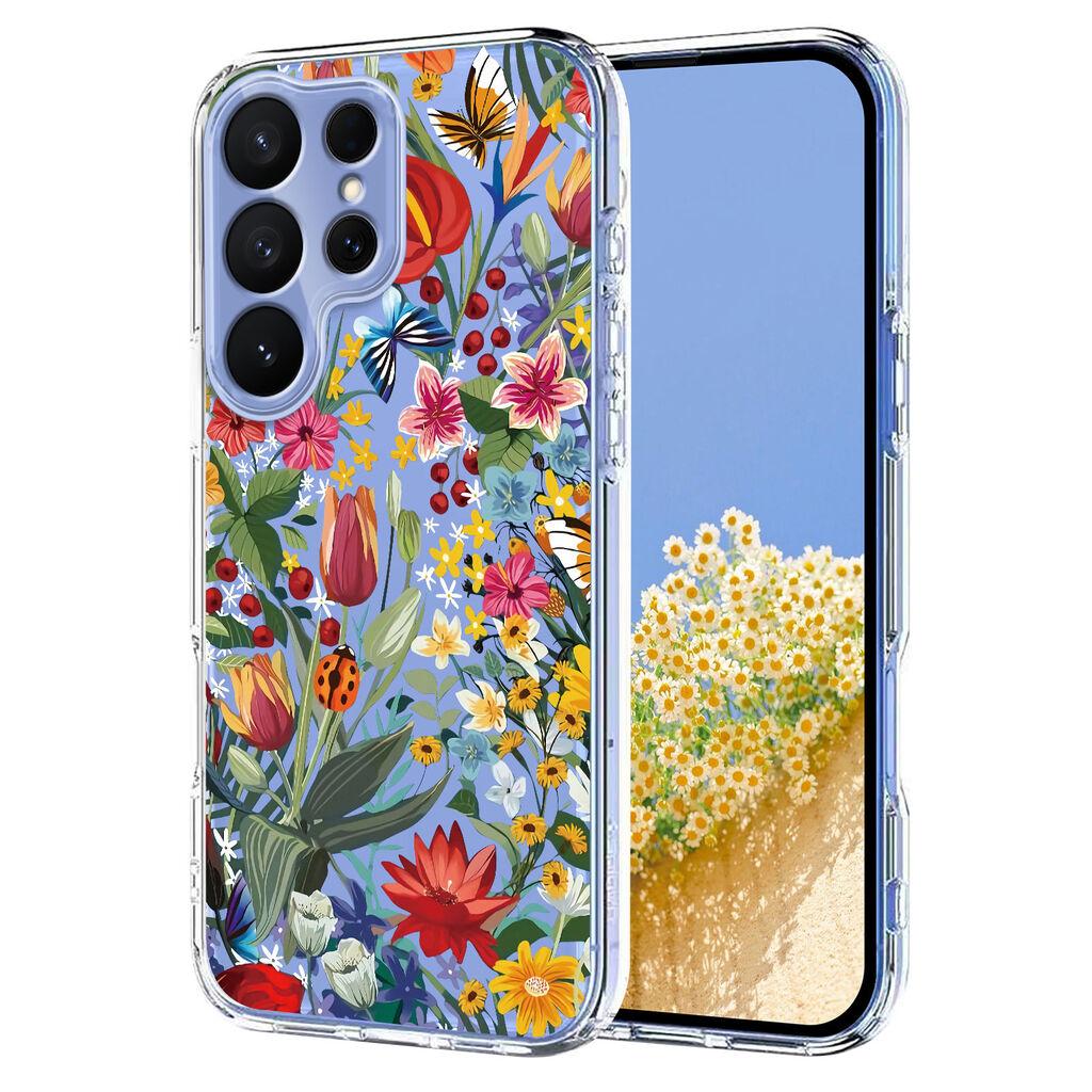 Maska za Samsung Galaxy S26 Ultra, Butterfly Floral, Providna
