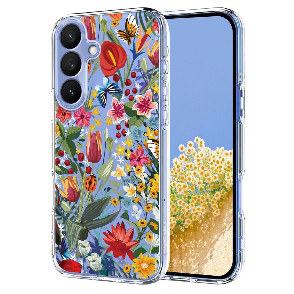 Maska za Samsung Galaxy S26, Butterfly Floral, Providna