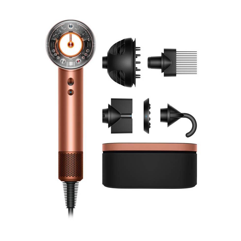 Dyson Fen za kosu Supersonic Nural HD16 Amber Curly+Coily Limited Edition, 1600 W, Rosegold