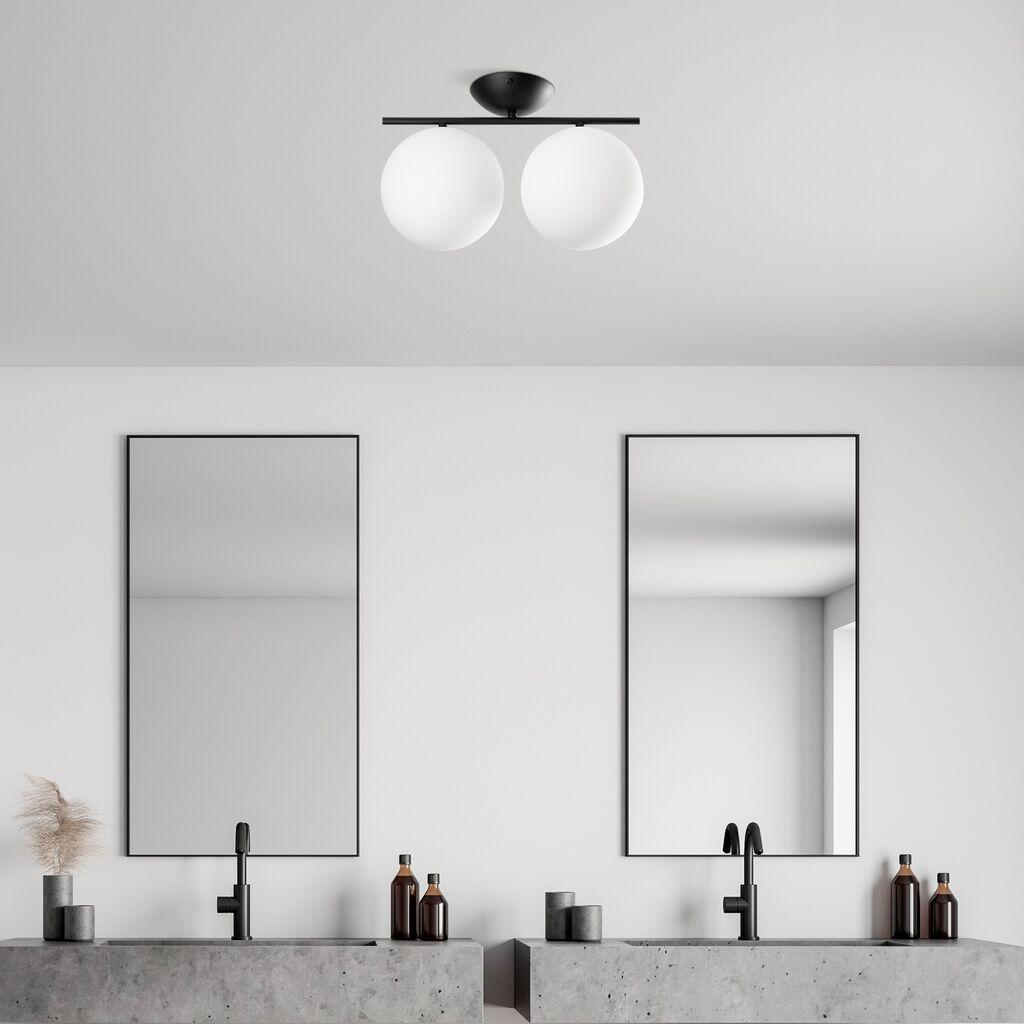 Opviq Luster Luminar-14115, 42x20x27cm, IP20, Bijelo-crna