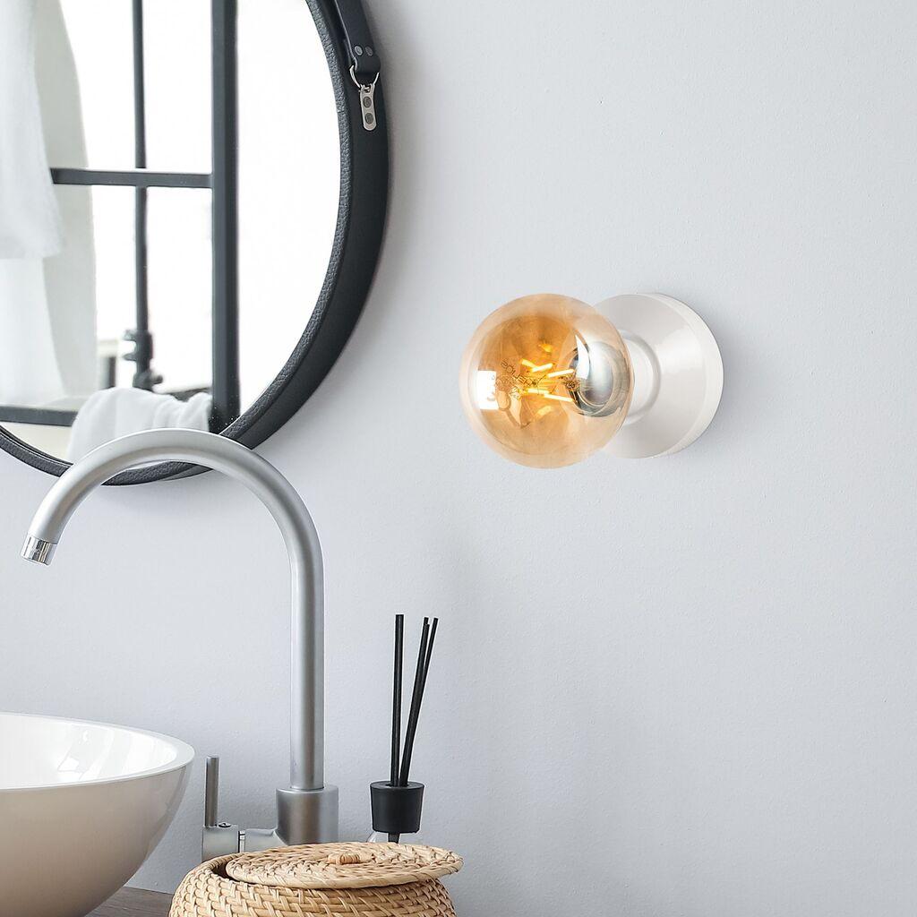 Opviq Zidna lampa Spot-14206, 10x8x10cm, IP20, Bijela