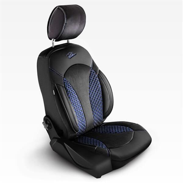 Top Deal Auto presvlaka Barselona, Crno-plava