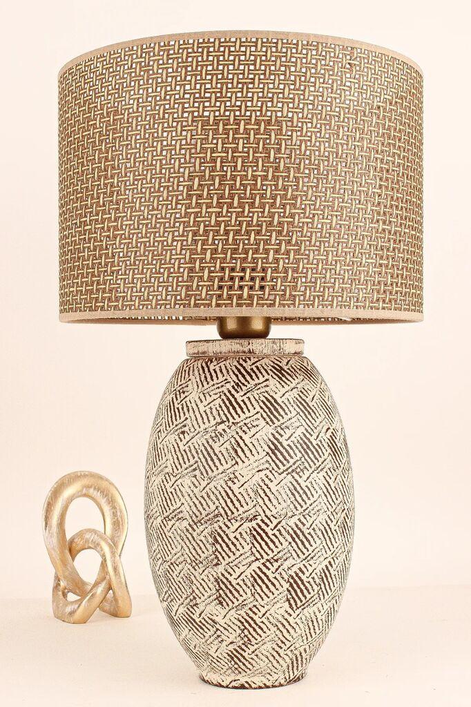 Opviq Stona lampa YL652, 30x20x50 cm, Bež