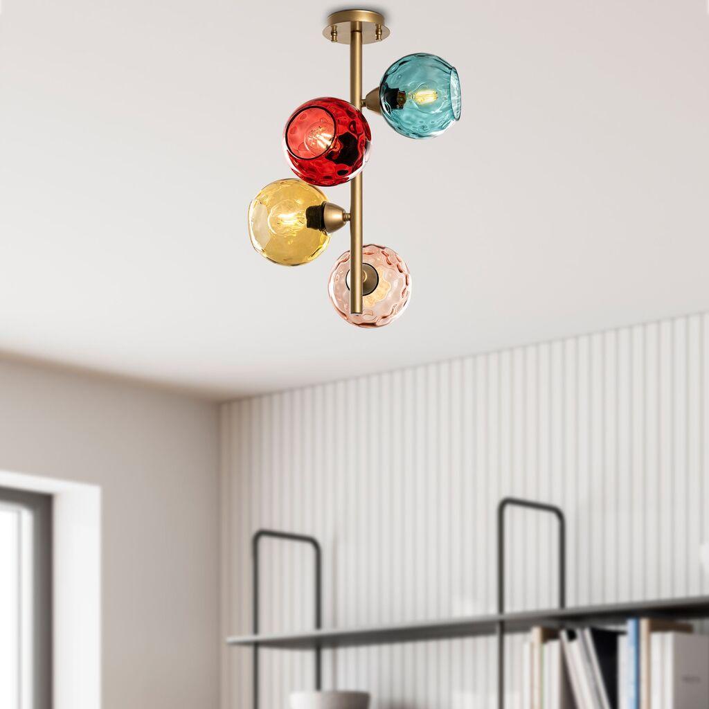 Opviq Luster Benek-15-14506, 40x40x55cm, IP20, Šareno