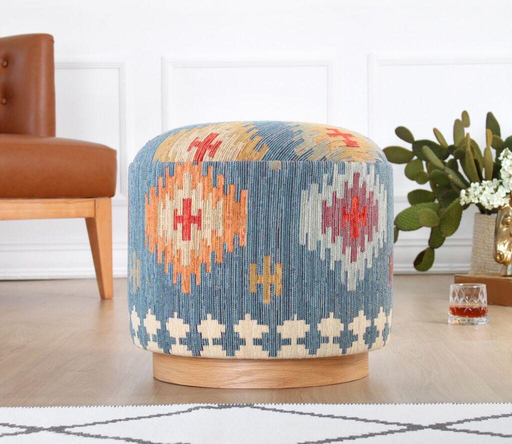 Atelier del Sofa Tabure Ferruz, 42x43x42cm, Šarene