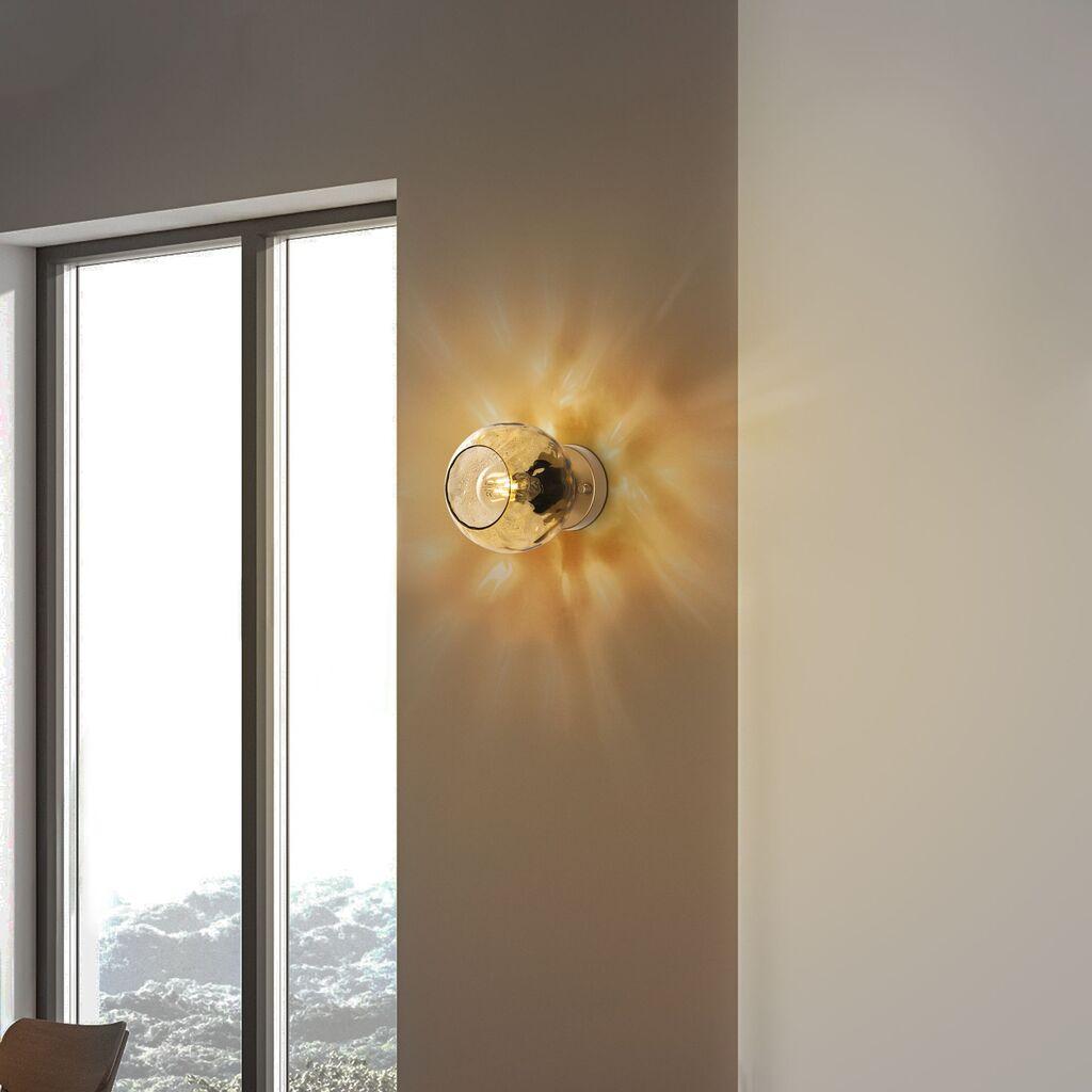 Opviq Zidna lampa Benek-15-14404, 15x18x15cm, IP20, Zlatne boje
