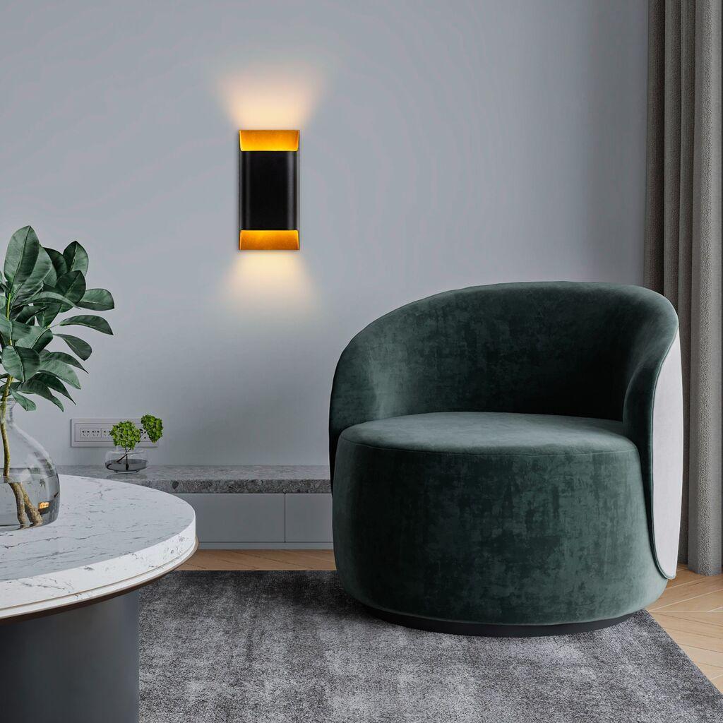 Opviq Zidna lampa Bera-15311, 15x30x11cm, IP20, Crna