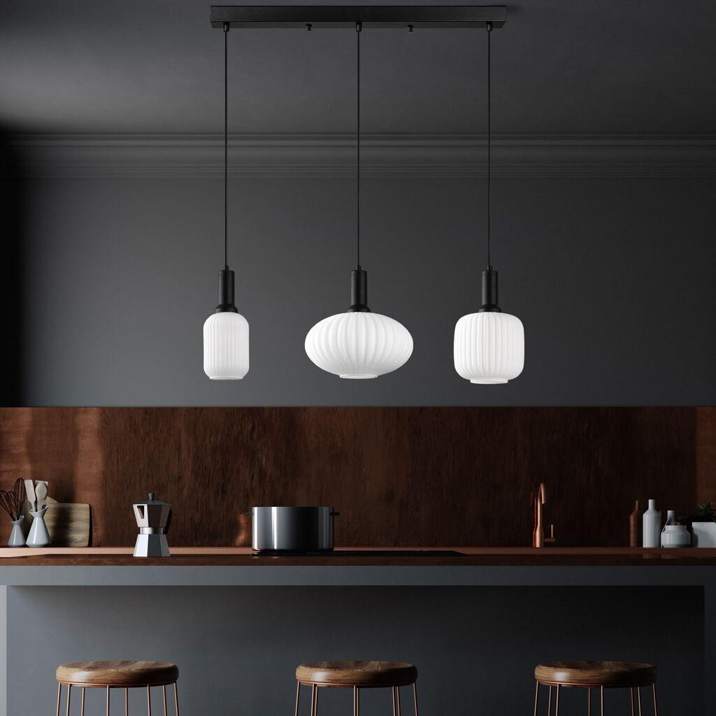 Opviq Luster Asker-15197, 87x30x130cm, IP20, Belo-crni