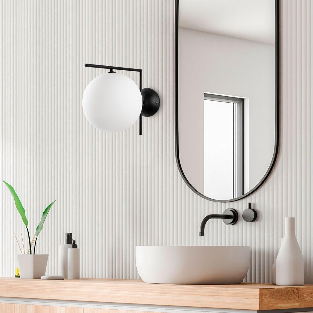 Opviq Zidna lampa Luminar-14155, 25x43x30cm, IP20, Crna