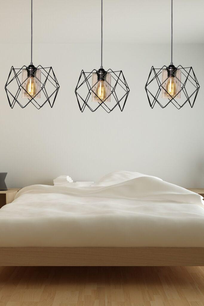 Opviq Luster LB030x3, 23,5 cm, IP20, Crna