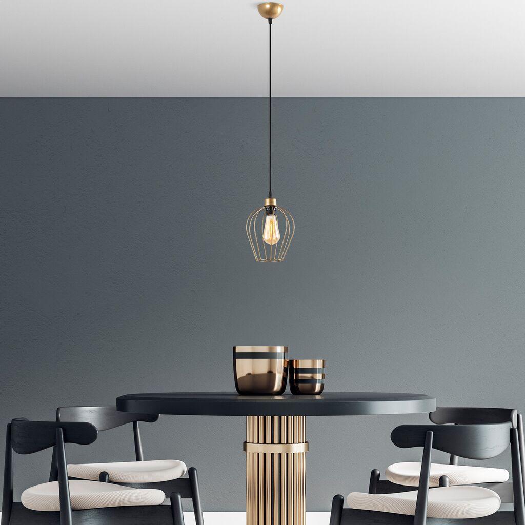 Opviq Luster Armut-6677, 20cm, IP20, zlatna boja