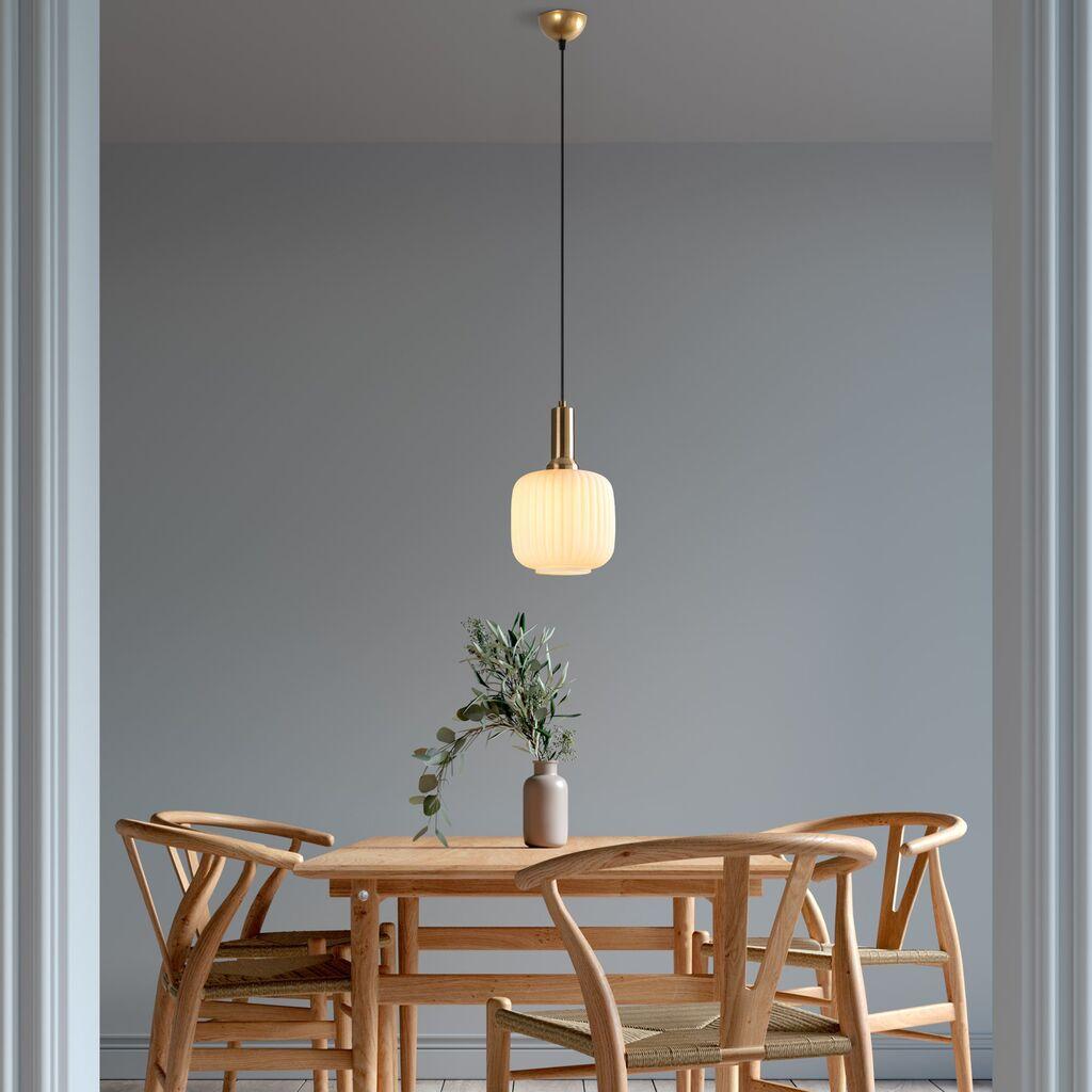 Opviq Luster Asker-15186, 20x20x118cm, IP20, Zlatno-žuta boja