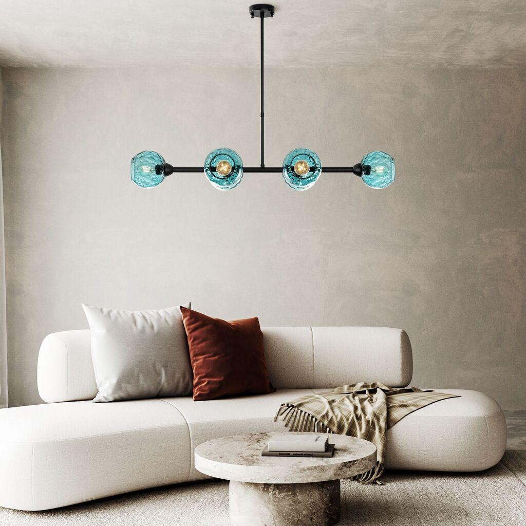 Opviq Luster Benek-15-14472, 103x40x74cm, IP20, Crno-plava