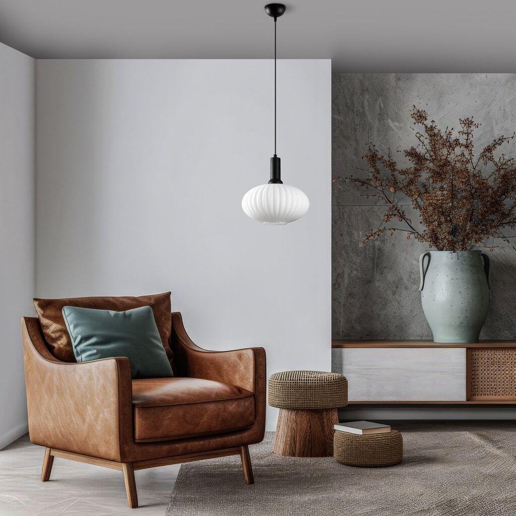 Opviq Luster Asker-15182, 30x30x118cm, IP20, Bijelo-crna