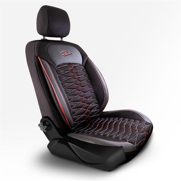 Top Deal Auto presvlaka Madrid, Crno-crvena