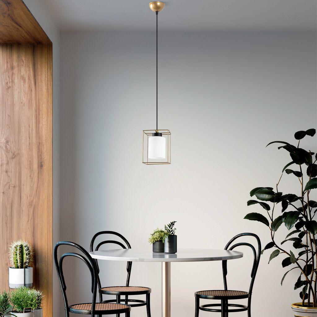 Opviq Luster Swank-702-6, O15, 17cm, IP20, Bijelo-zlatna boja