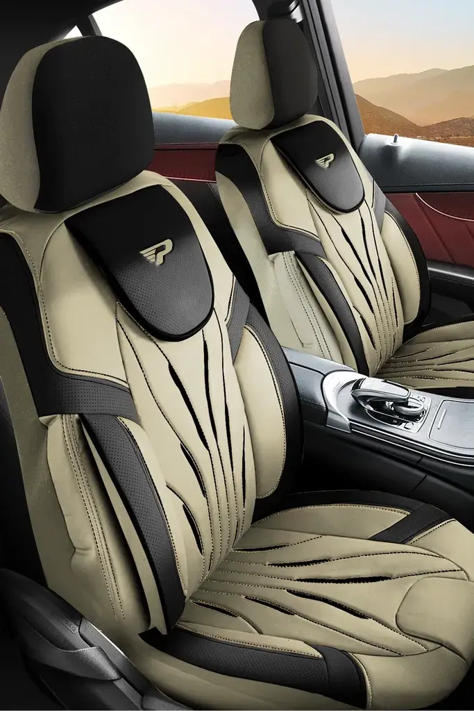 Top Deal Auto presvlaka Pars, Bež-crna