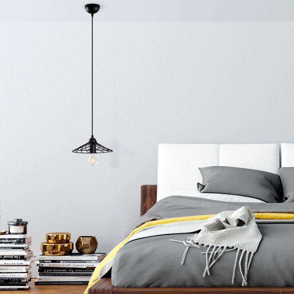 Opviq Luster Eclipse-15391, 25x25x108cm, IP20, Crna