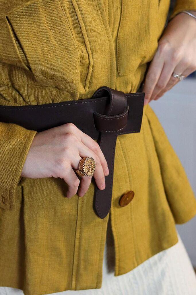 Moyo Ženski kožni kaiš Coco, Smeđi