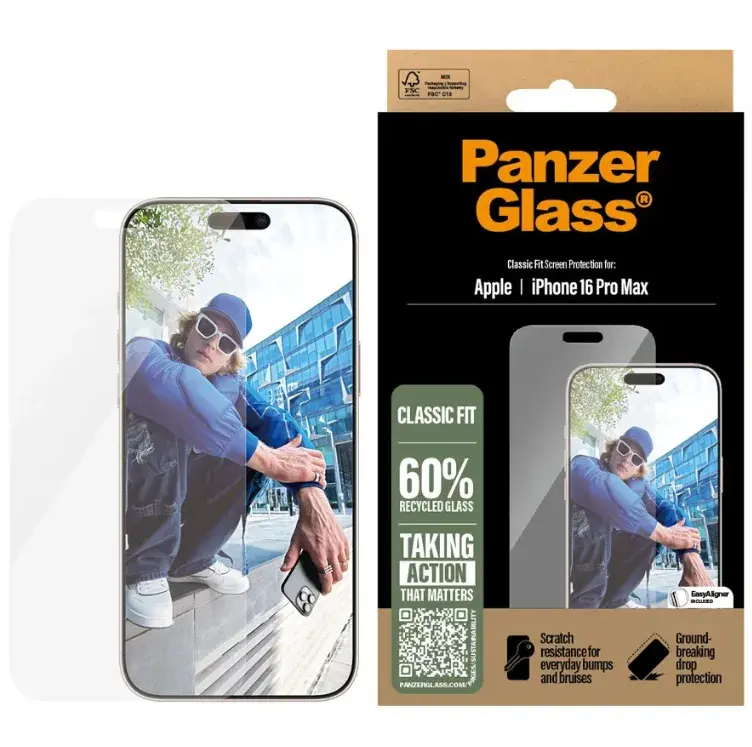 PanzerGlass Zastita za ekran Iphone 16 Pro Max Classic Fit