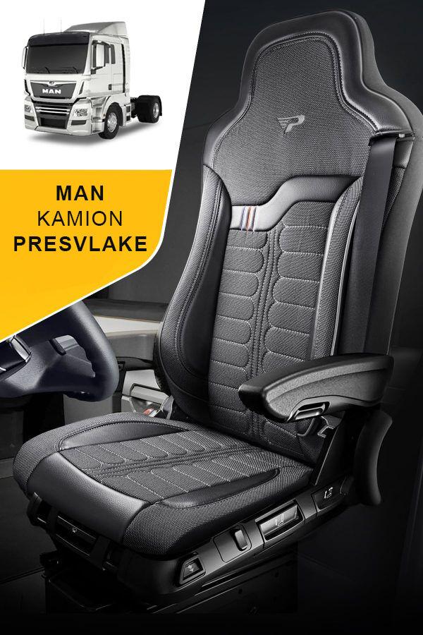 Top Deal Auto presvlaka Londra MAN, Crno-siva