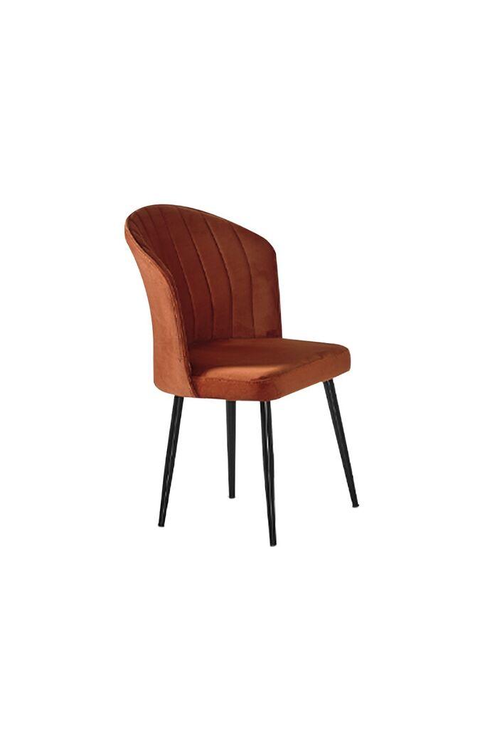 Hanah Home Rubi set stolica, 52x85x42 cm, 4 dijela, narandžasta