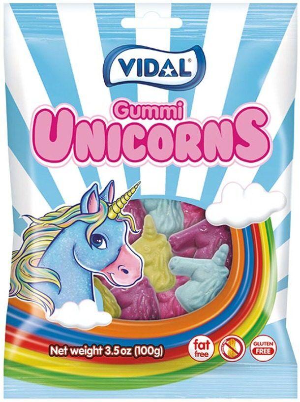 Vidal Gumene bombone Unicorn, 90 g