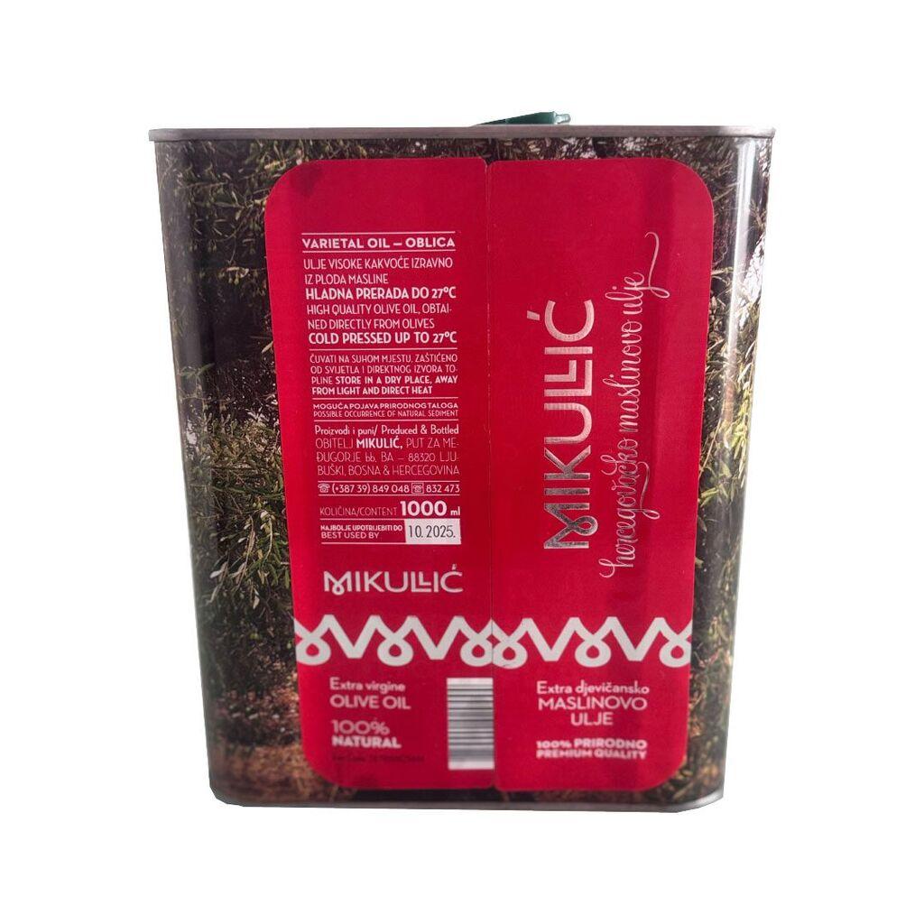 Mikulić Extra djevičansko maslinovo ulje, 100% prirodno, 3l