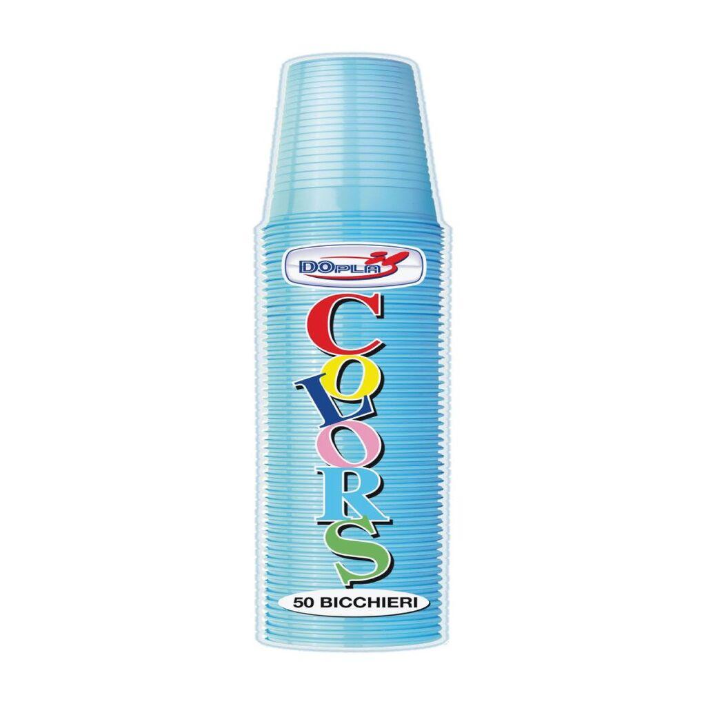 Dopla Pakovanje papirnih čaša, 200 ml, 50 komada, Plave