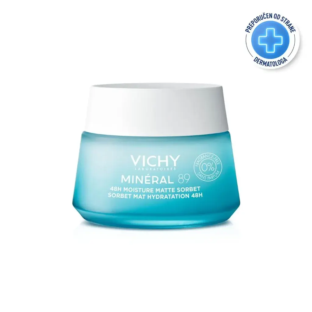 Vichy Mineral 89 krema za hidrataciju sa matt efektom, 50ml