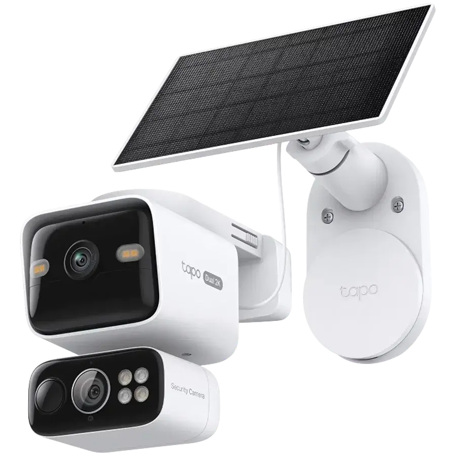 TP-Link Sigurnosna kamera Tapo C645D KIT, 2K 3 MP, 10000 mAh, Bijela