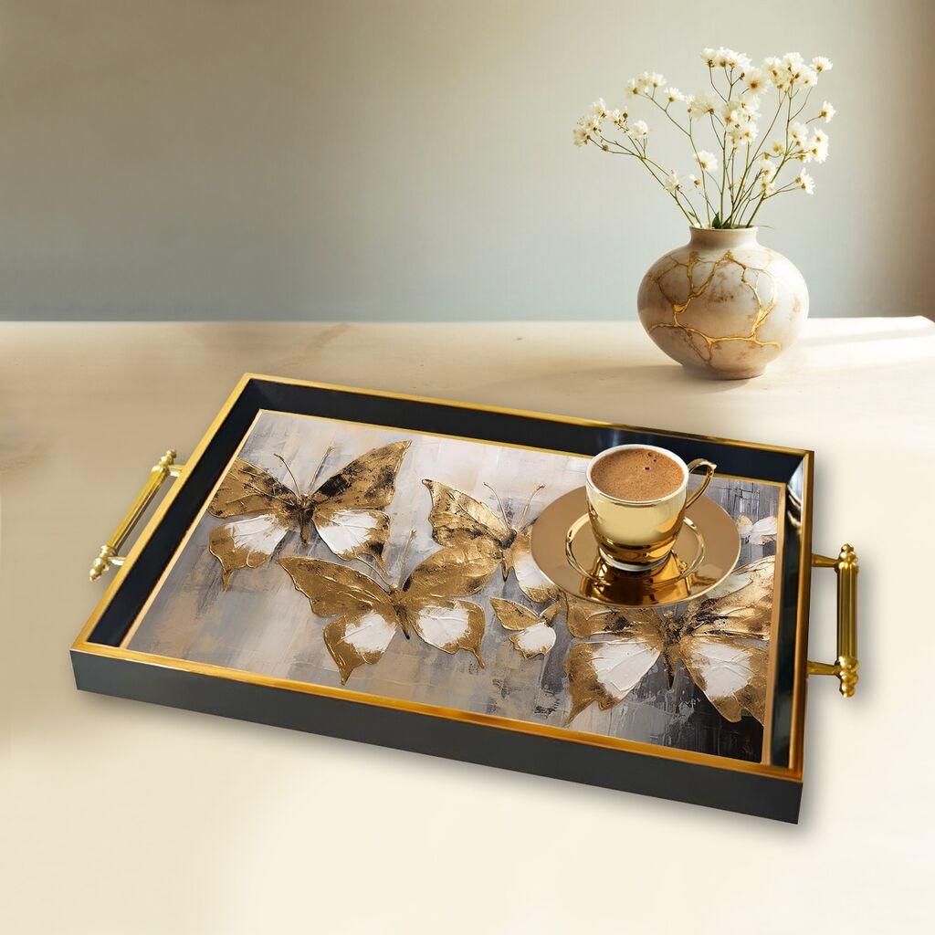 Aberto Design poslužavnik TPA9892 50 x 29 x 3,5 cm, šareni