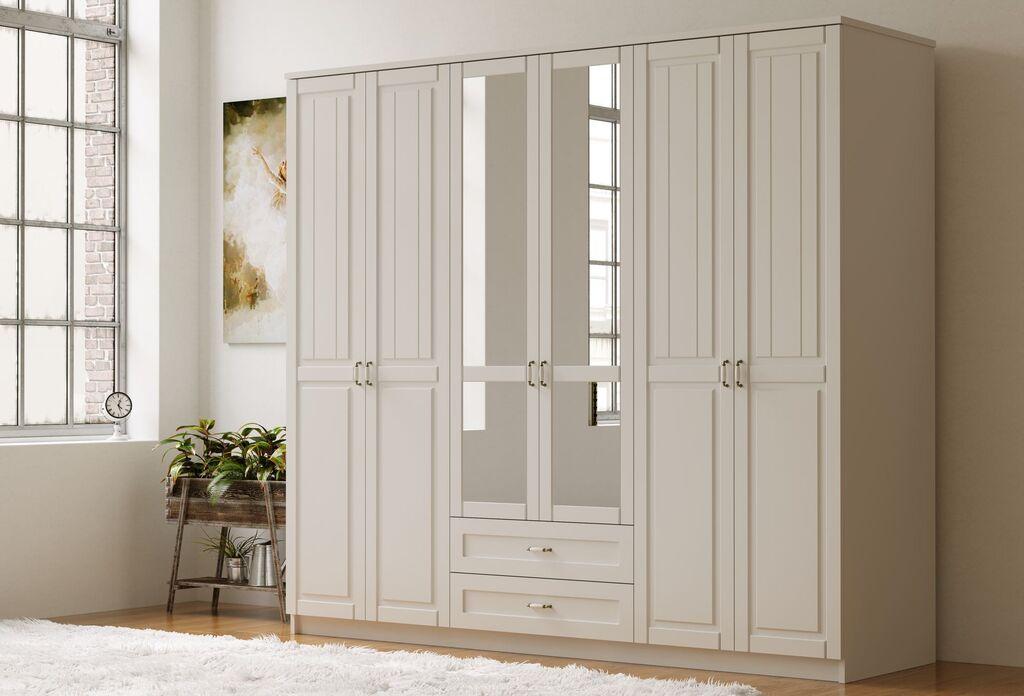 Hanah Home Ormar Rb-122-01, 210x210x52 cm, Bijeli