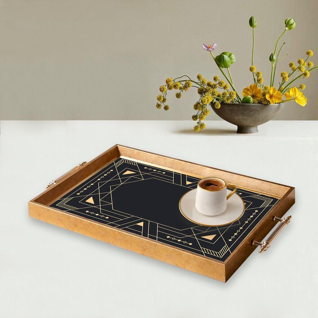 Aberto Design poslužavnik TPEA9912 50 x 29 x 3,5 cm, šareni