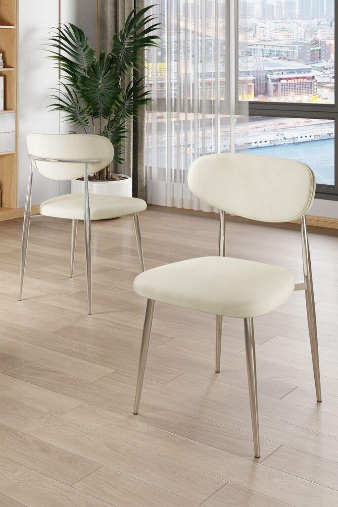 Hanah Home Set stolica Vina, 56x76x97 cm, 4 komada, Krem