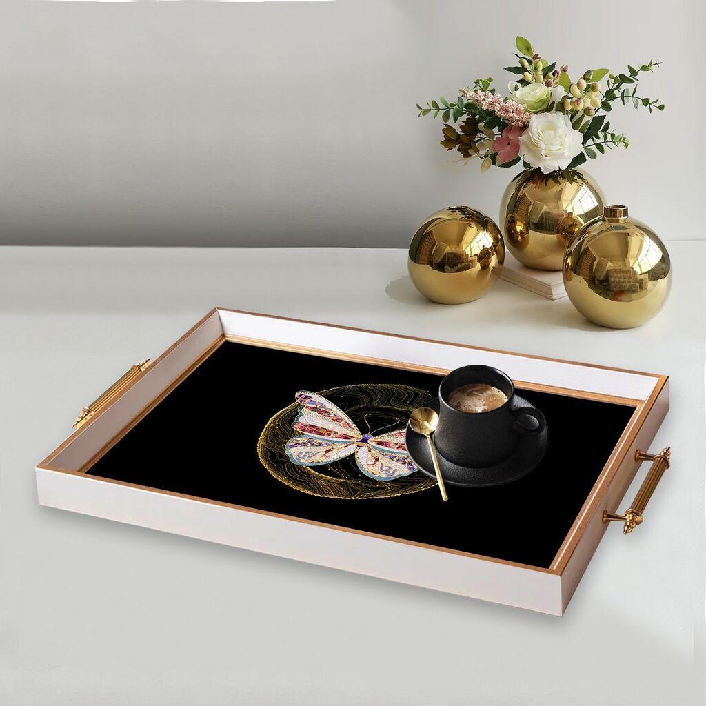 Aberto Design poslužavnik TPB9881 50 x 29 x 3,5 cm, šareni