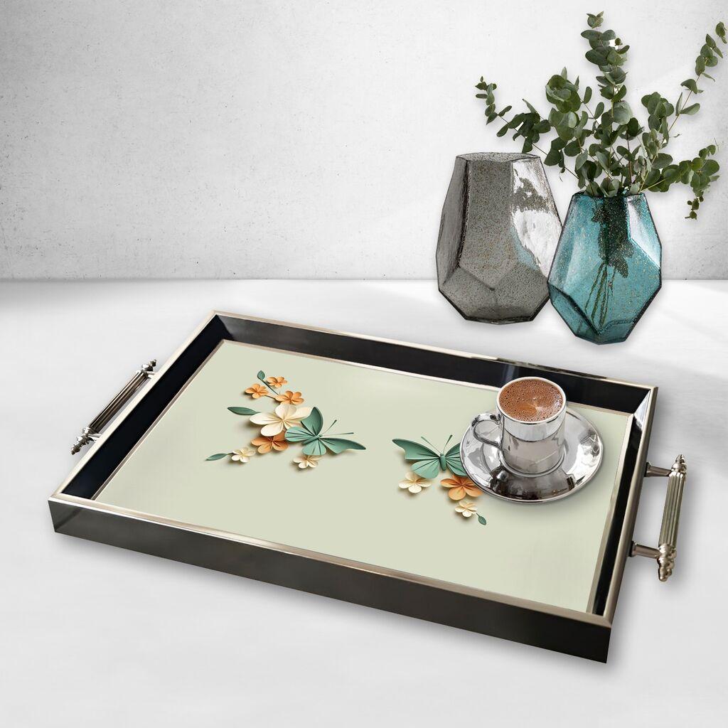 Aberto Design poslužavnik TPG9932 50 x 29 x 3,5 cm, šareni