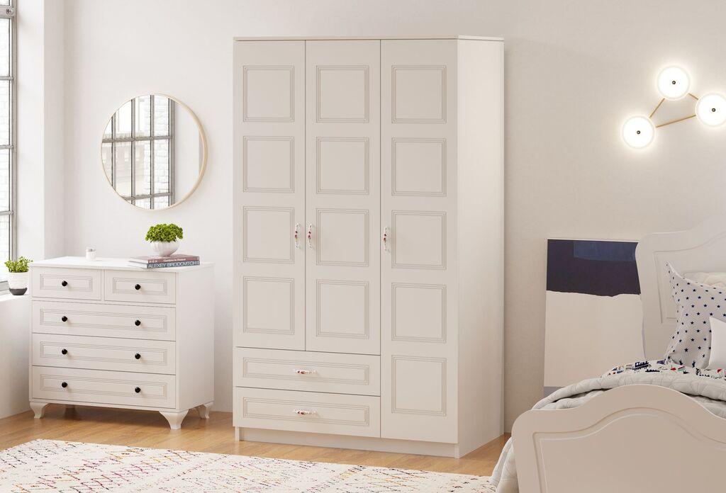 Hanah Home Ormar Rb-002, 105x180x52 cm, Bijeli