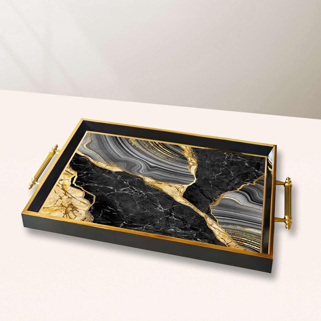 Aberto Design poslužavnik TPA10010 50 x 29 x 3,5 cm, šareni