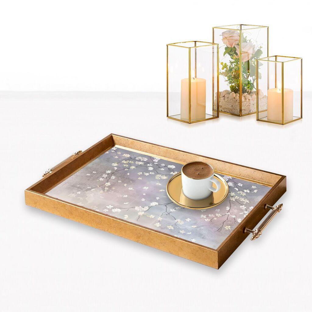 Aberto Design poslužavnik TPEA9813 50 x 29 x 3,5 cm, šareni