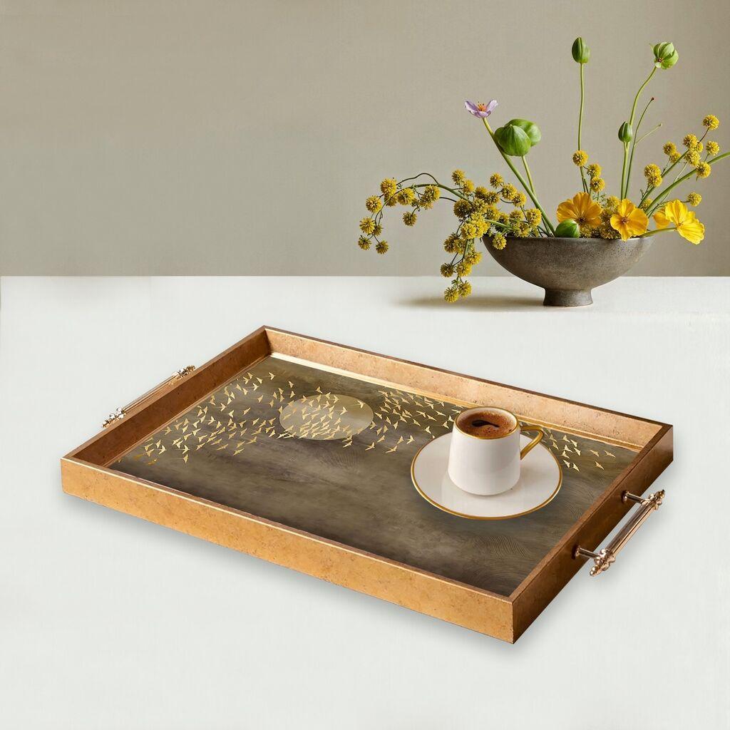 Aberto Design poslužavnik TPEA9818 50 x 29 x 3,5 cm, šareni