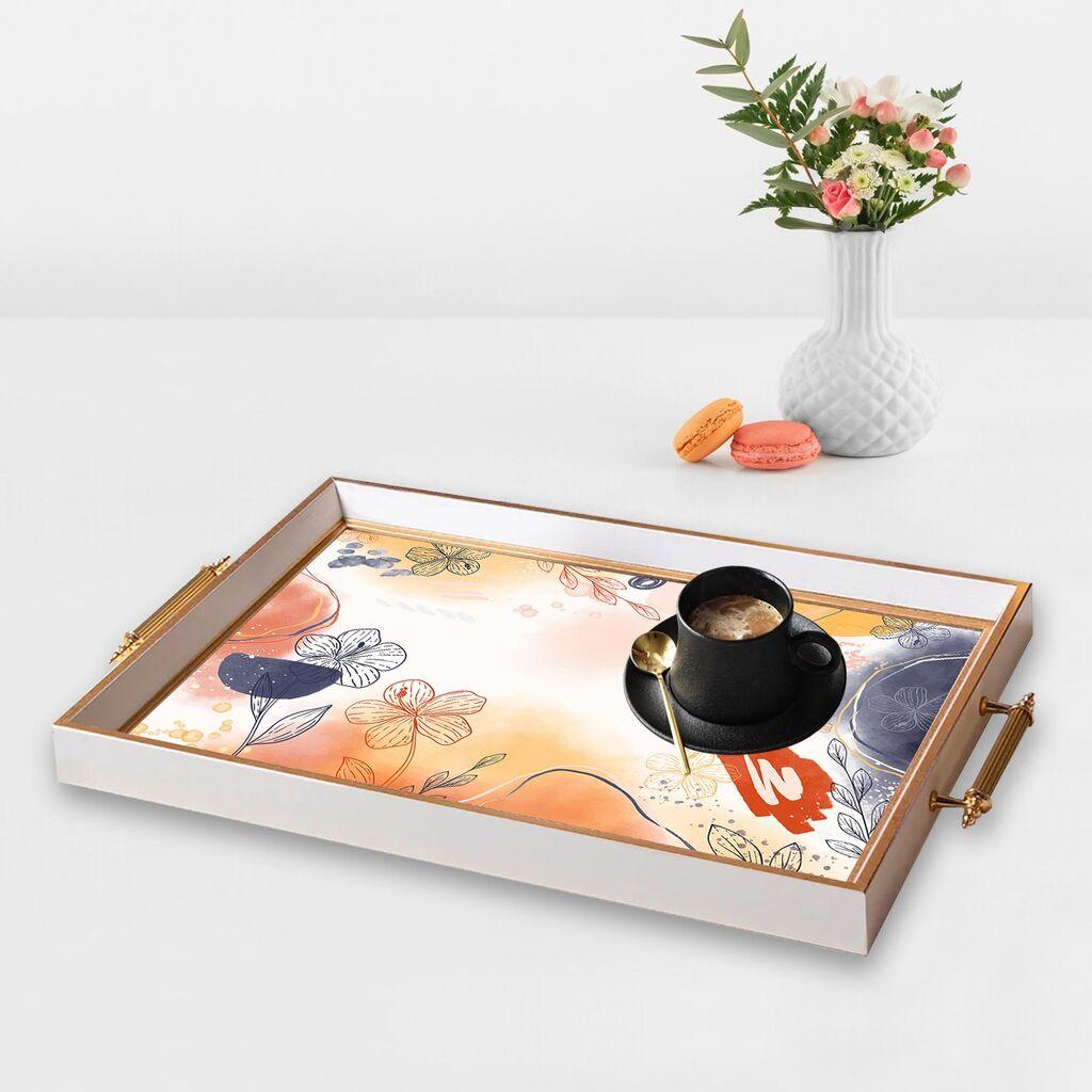 Aberto Design poslužavnik TPB9795 50 x 29 x 3,5 cm, šareni