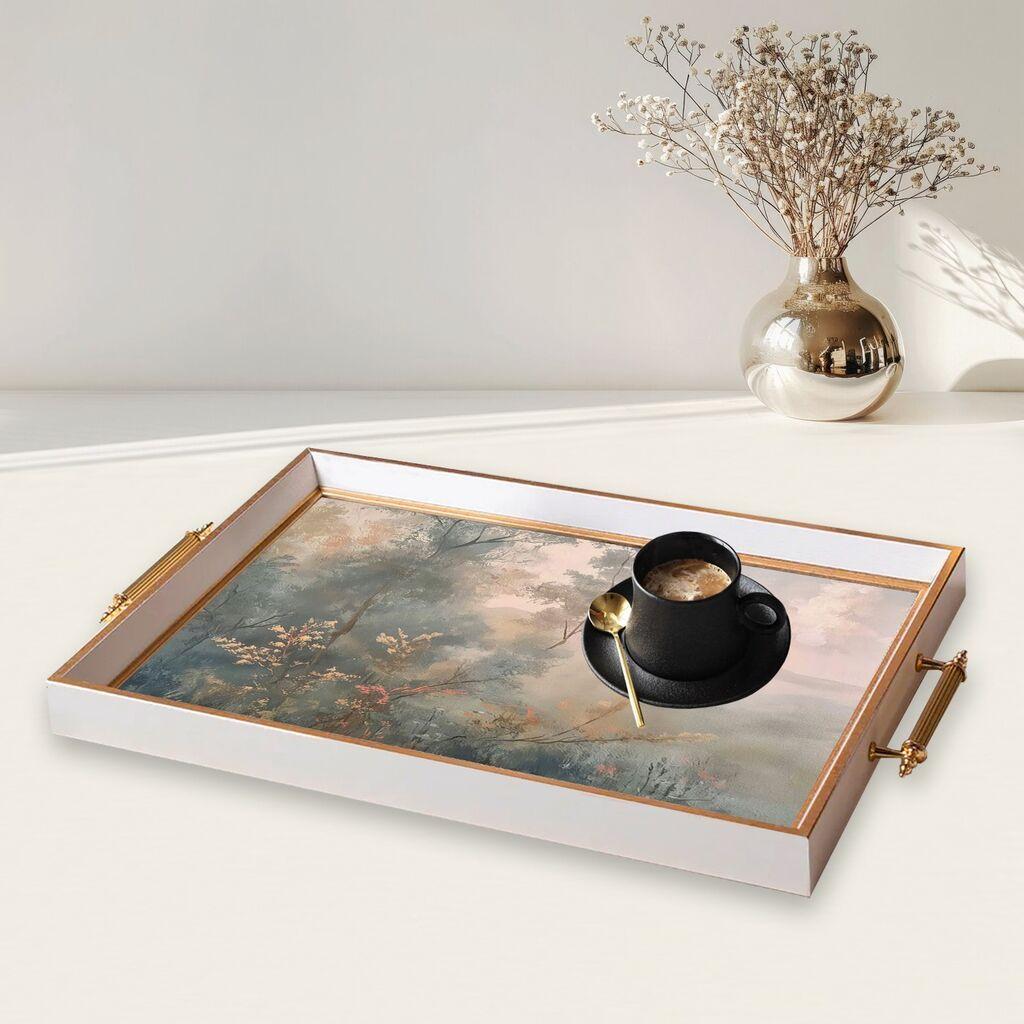 Aberto Design poslužavnik TPB9819 50 x 29 x 3,5 cm, šareni