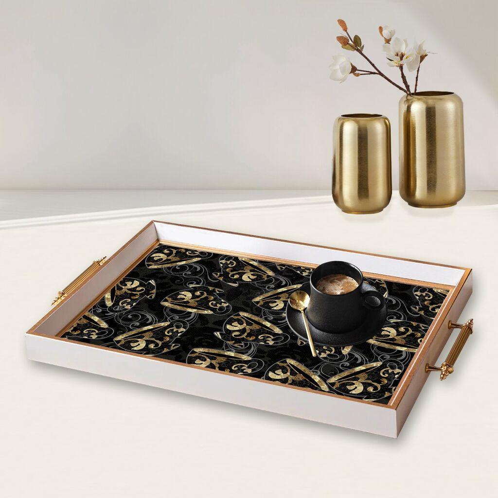 Aberto Design poslužavnik TPB9770 50 x 29 x 3,5 cm, šareni