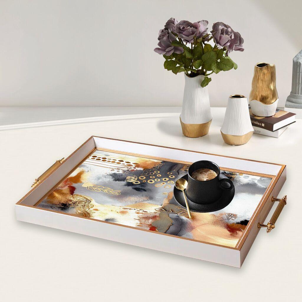 Aberto Design poslužavnik TPB9851 50 x 29 x 3,5 cm, šareni