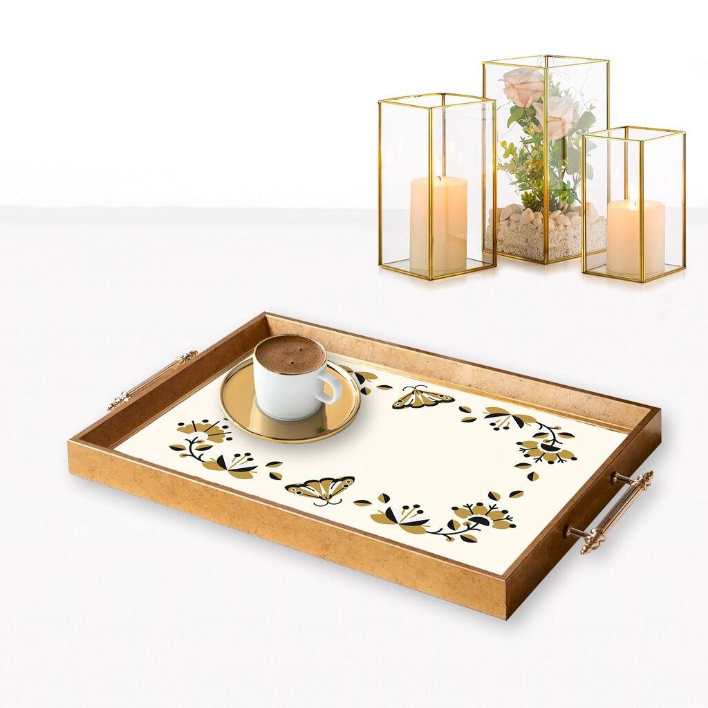 Aberto Design poslužavnik TPEA9930 50 x 29 x 3,5 cm, šareni