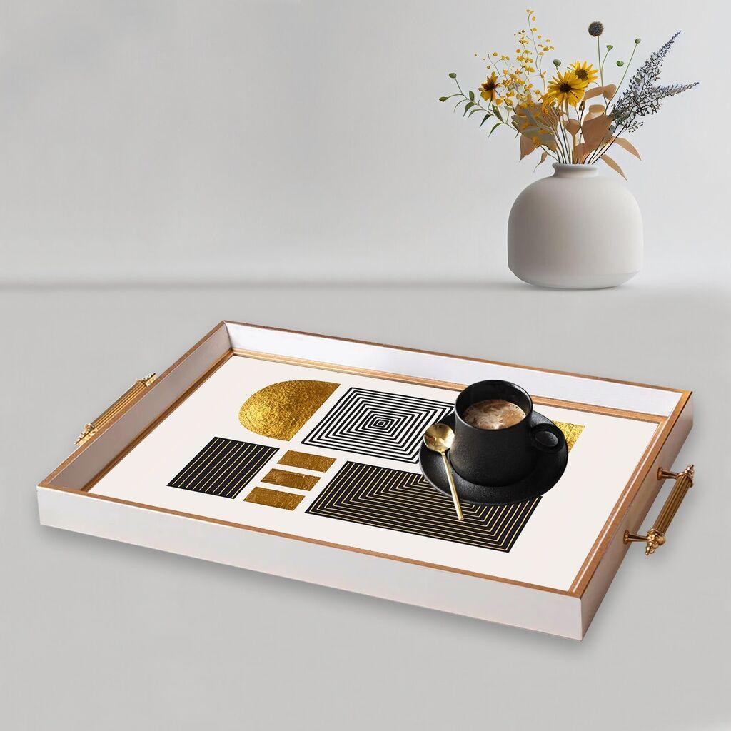 Aberto Design poslužavnik TPB9877 50 x 29 x 3,5 cm, šareni